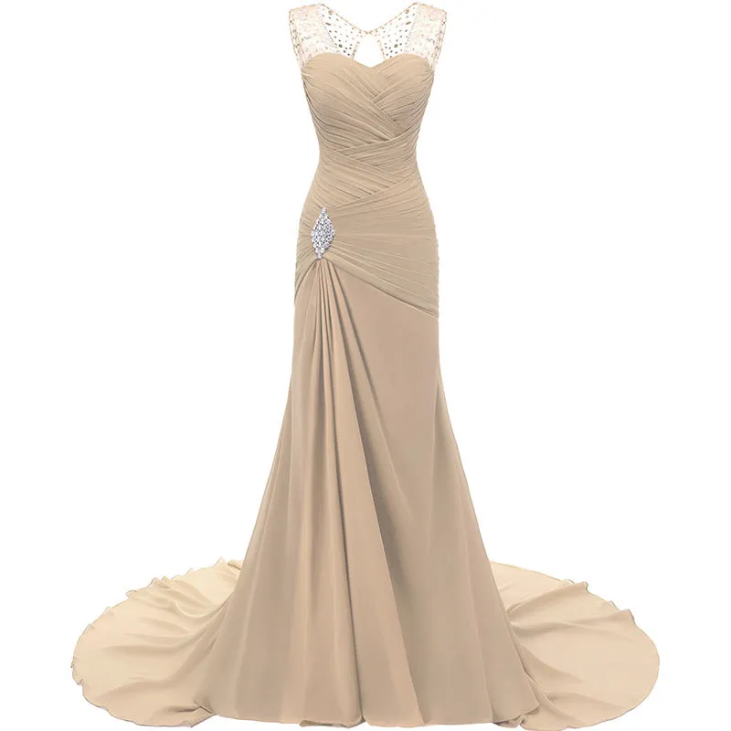 Mermaid Wedding Prom Dresses Sweetheart Evening Formal Dresses