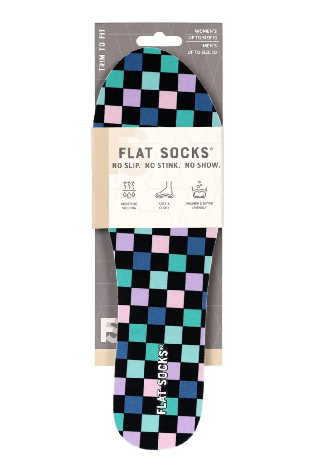 Micro-Plush Flat Socks