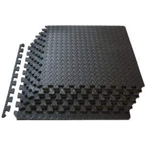 Morgan Sports Interlocking EVA Floor Gym Mats