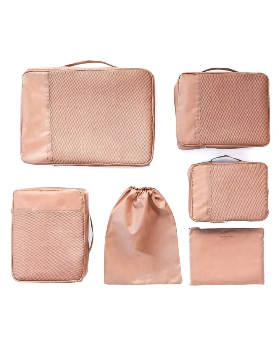 MyTagAlongs Set of 6 Packing Pods