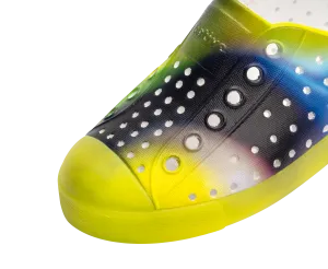 Native Jefferson Print Kids Shoes Space Blur