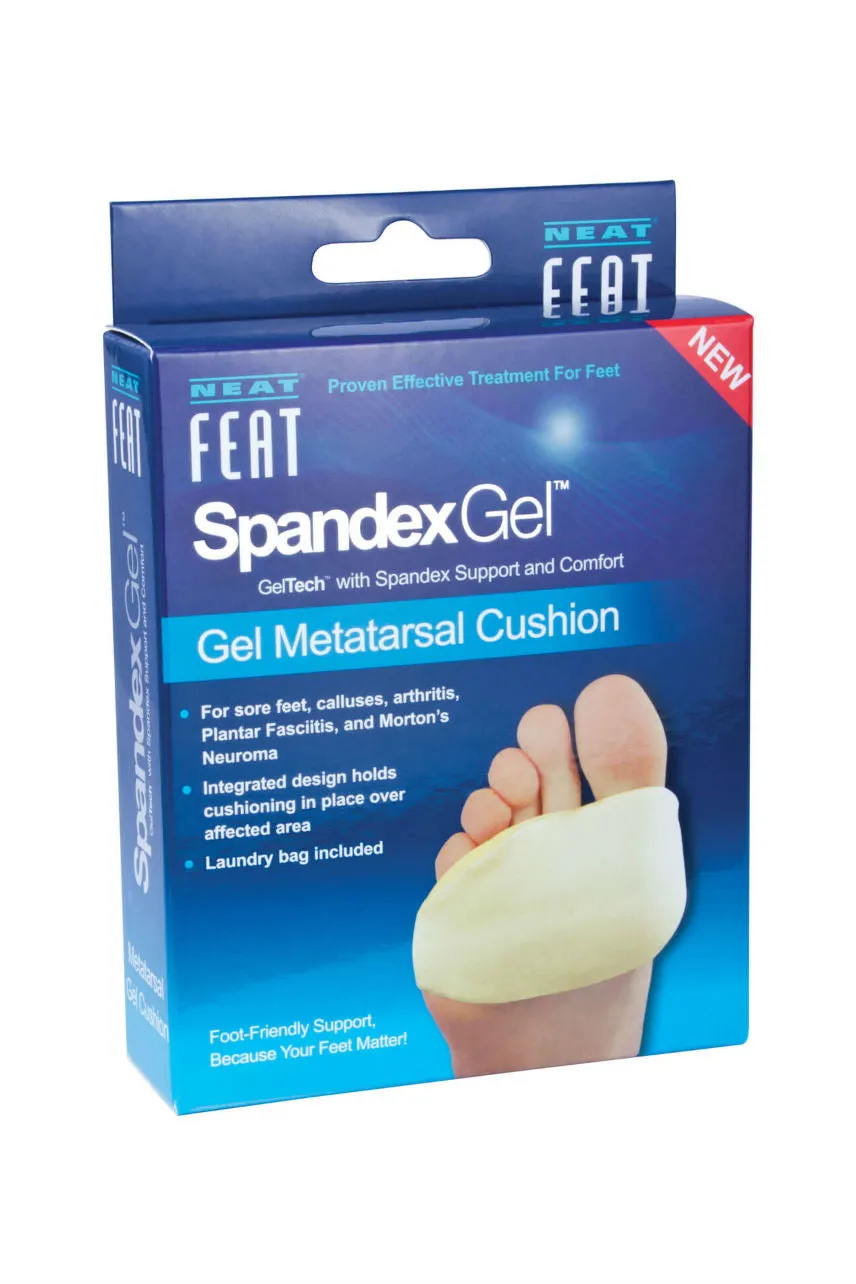 NEAT FEAT Spandex Gel Metatarsal Pad Large