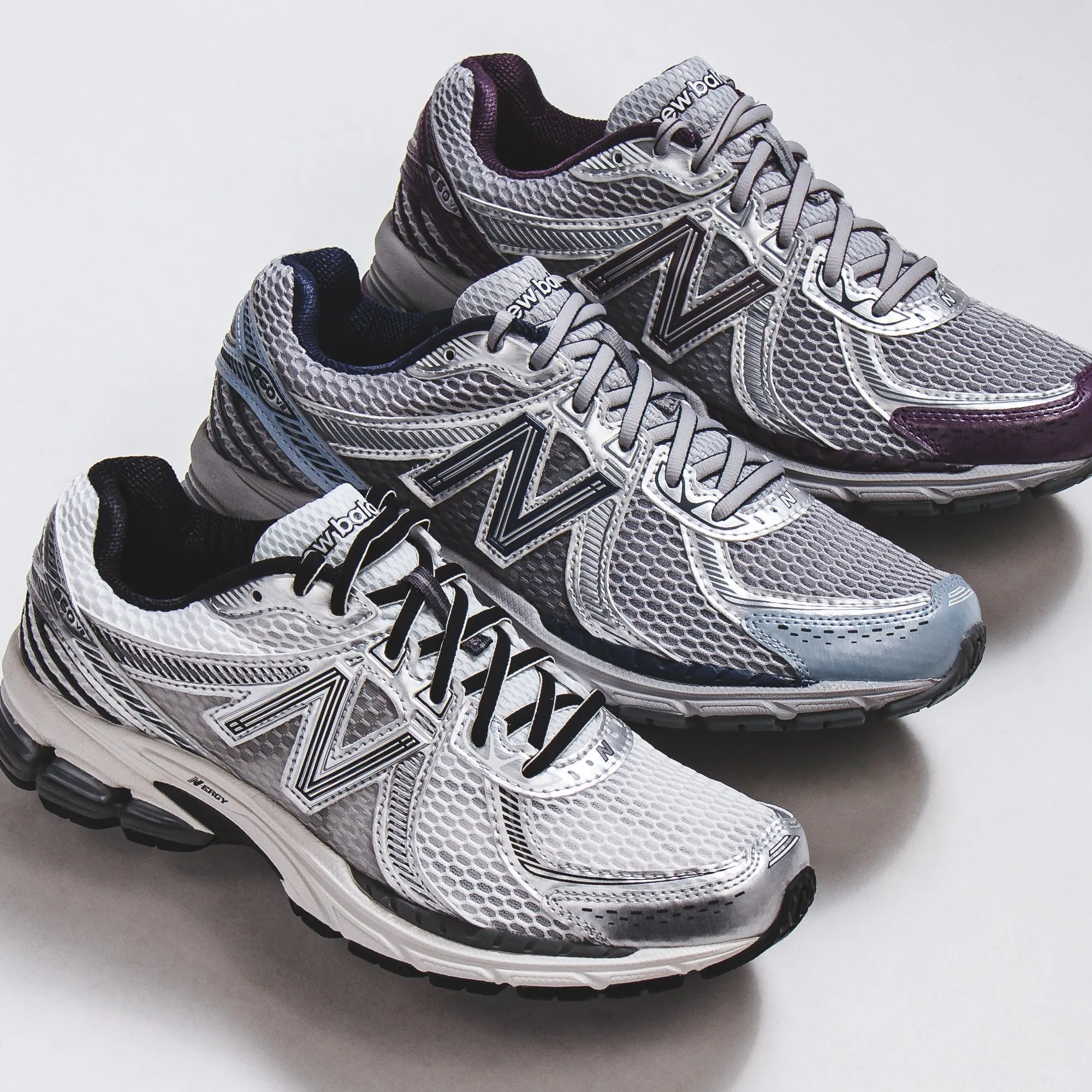 New Balance Men 860v2 Raincloud Dusted Grape ML860PP2