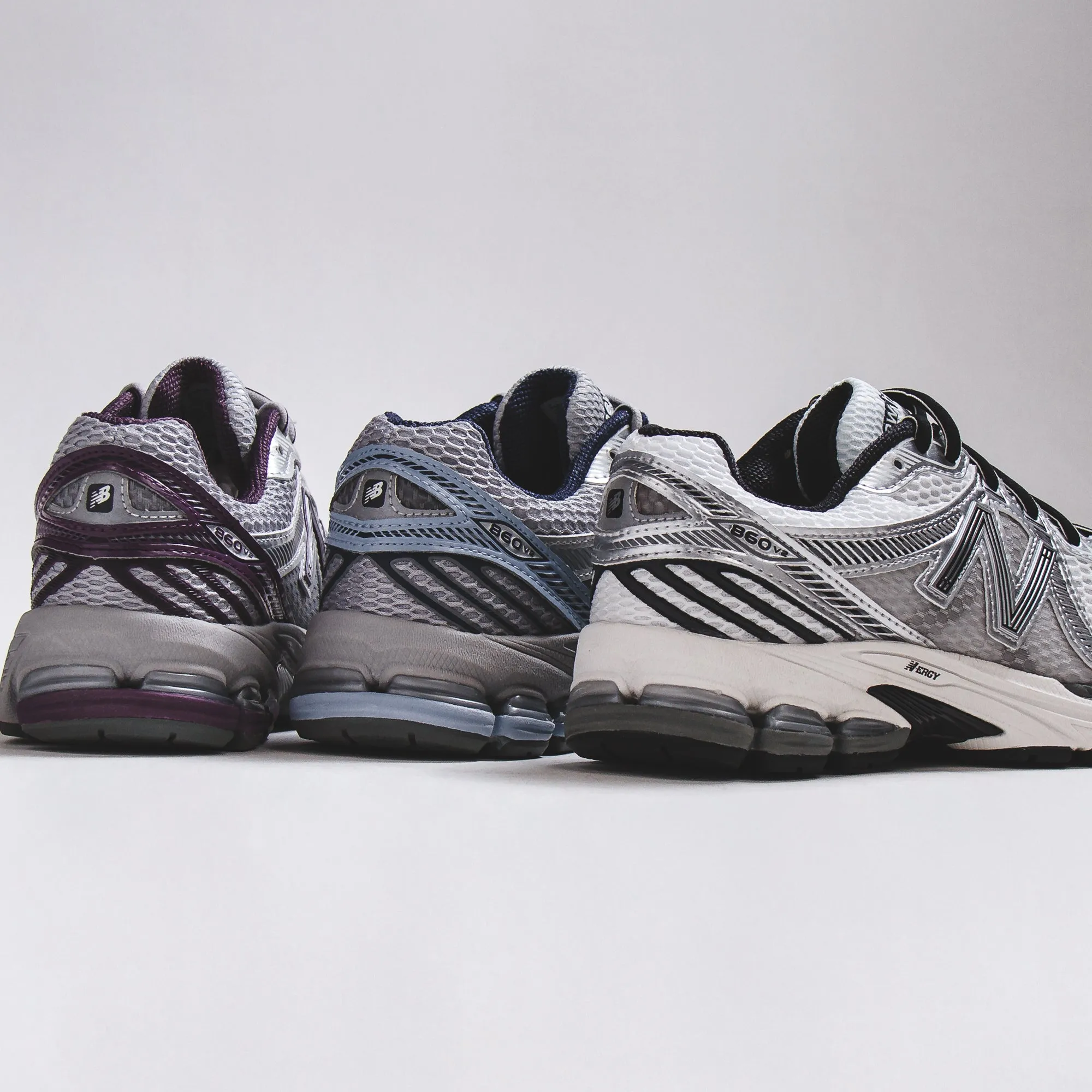 New Balance Men 860v2 Raincloud Dusted Grape ML860PP2