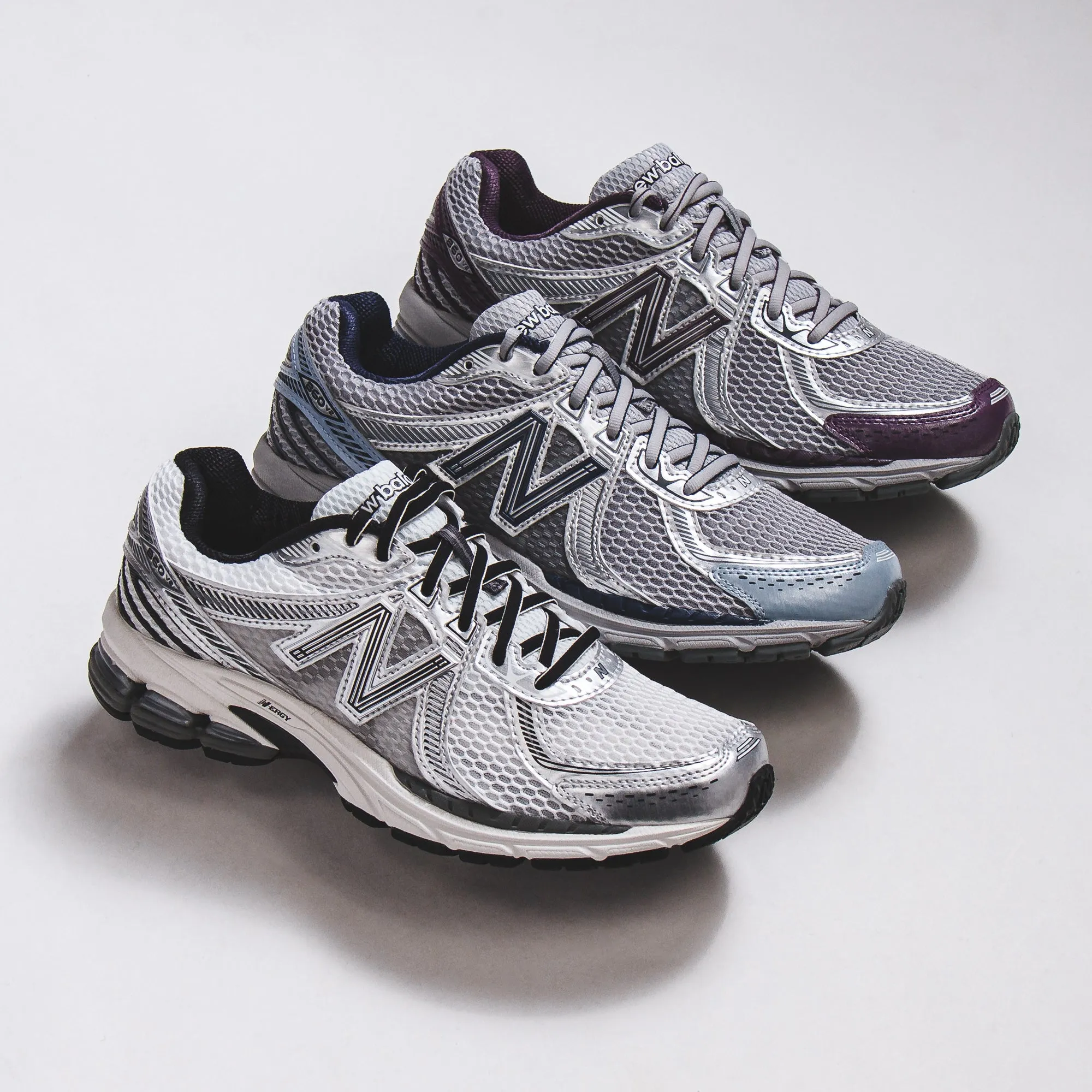 New Balance Men 860v2 Raincloud Dusted Grape ML860PP2