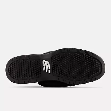 New Balance v3 Black and White Mid-Cut Umpire Plate Shoe