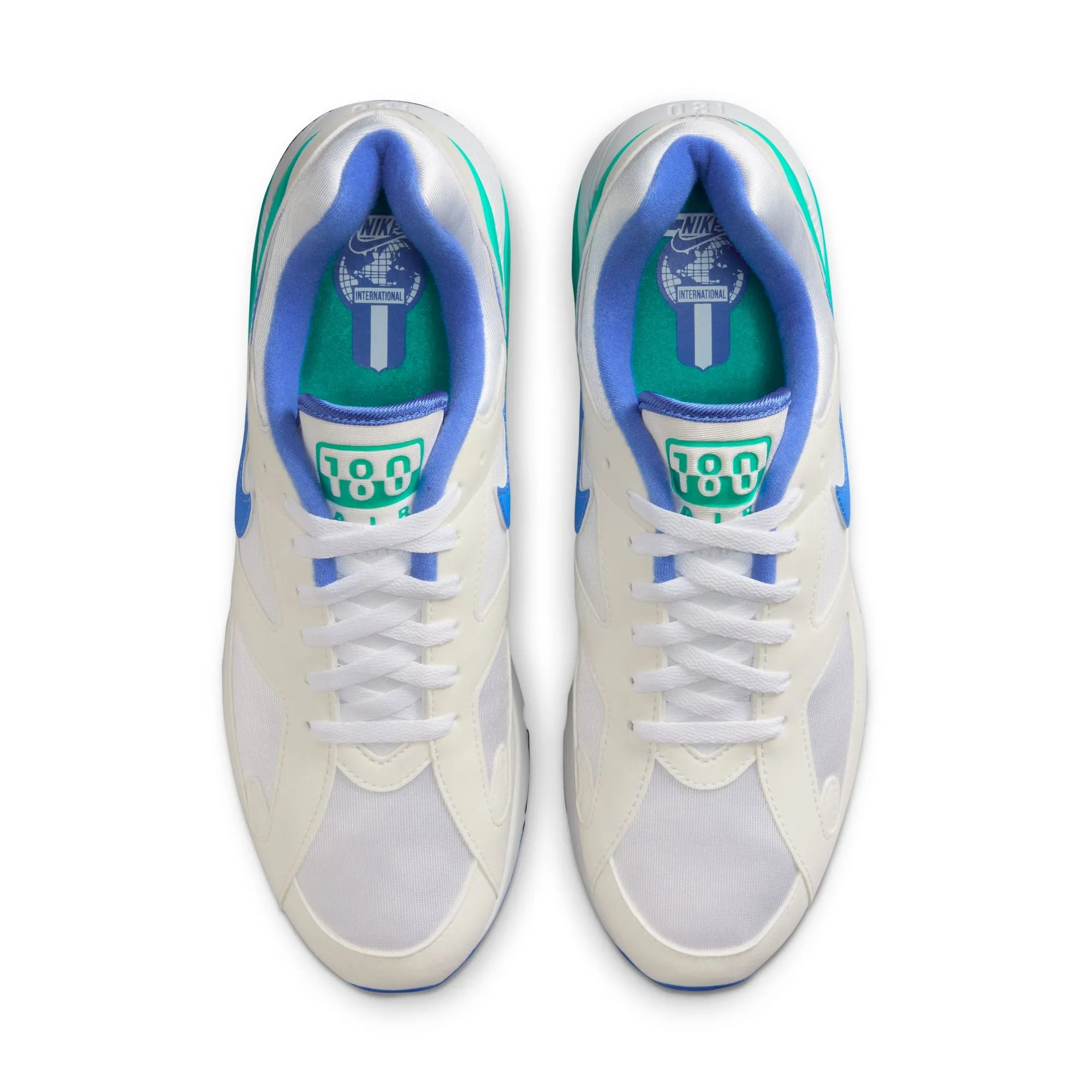 NIKE AIR 180 FJ9259-102 "WHITE/MEDUIM BLUE"