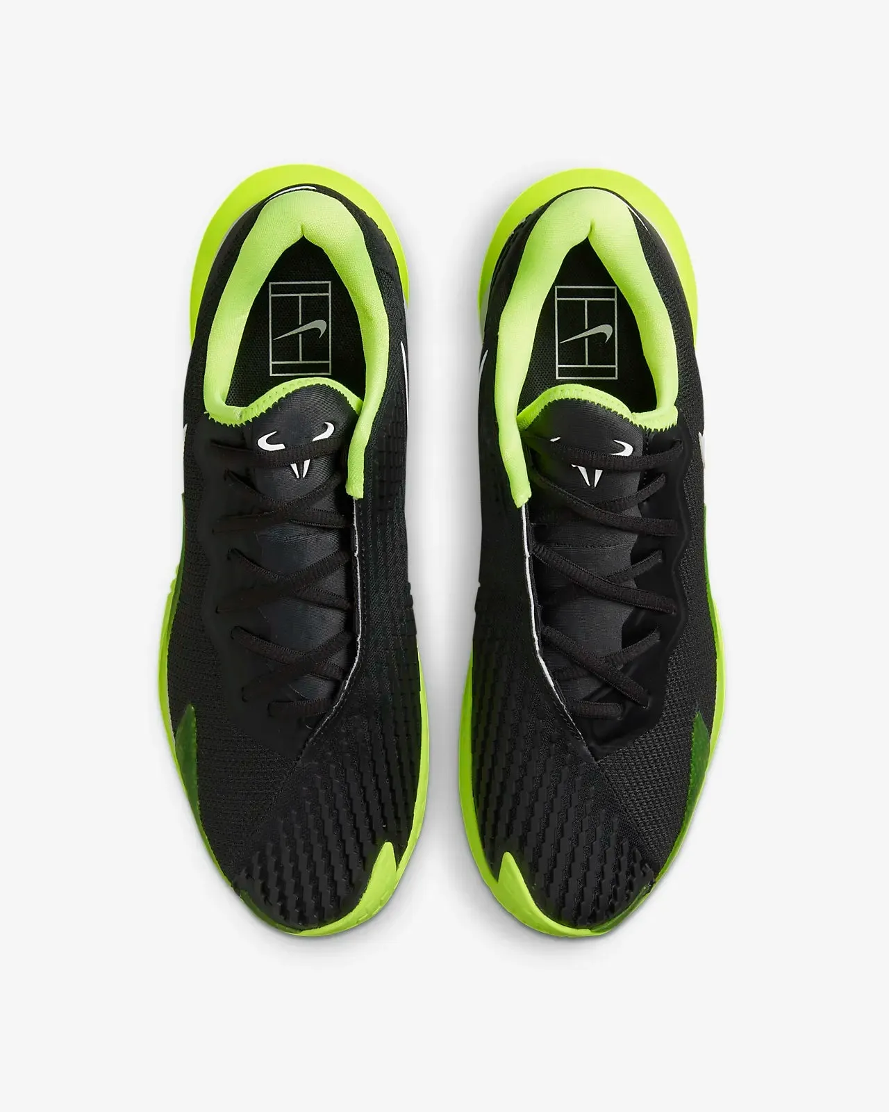 Nike Air Zoom Vapor Cage 4 Rafa DkGrey/Wht/Volt Men's Tennis Shoes - 2022 NEW ARRIVAL
