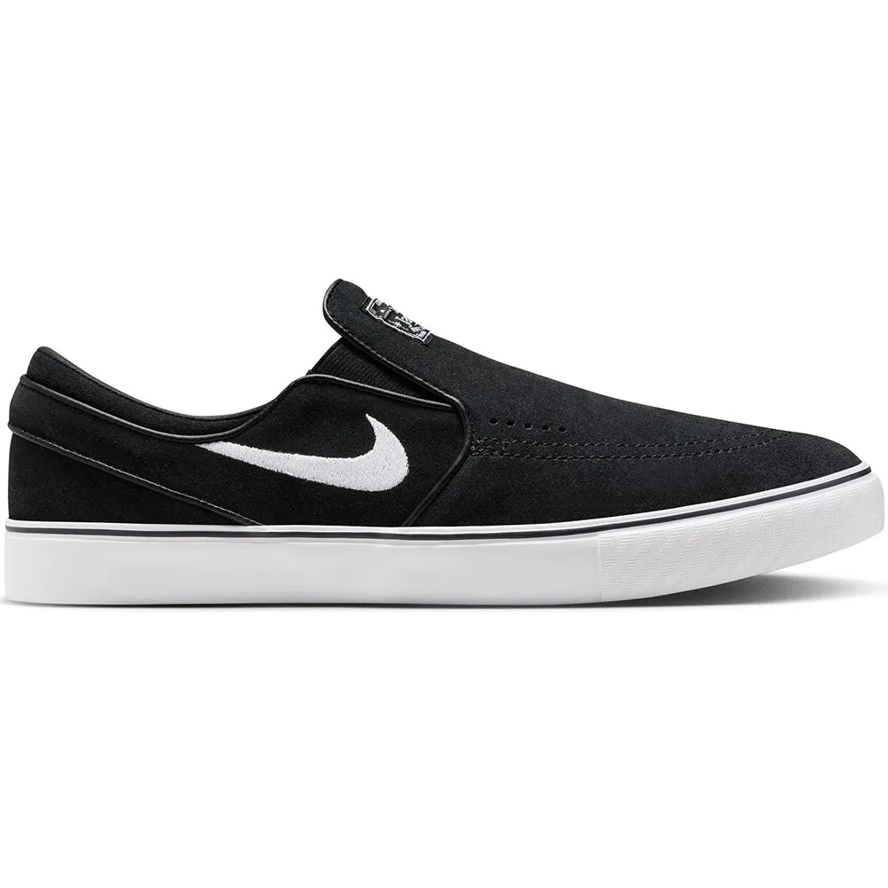 Nike SB Janoski  Slip Shoes Black/White-Black-Black