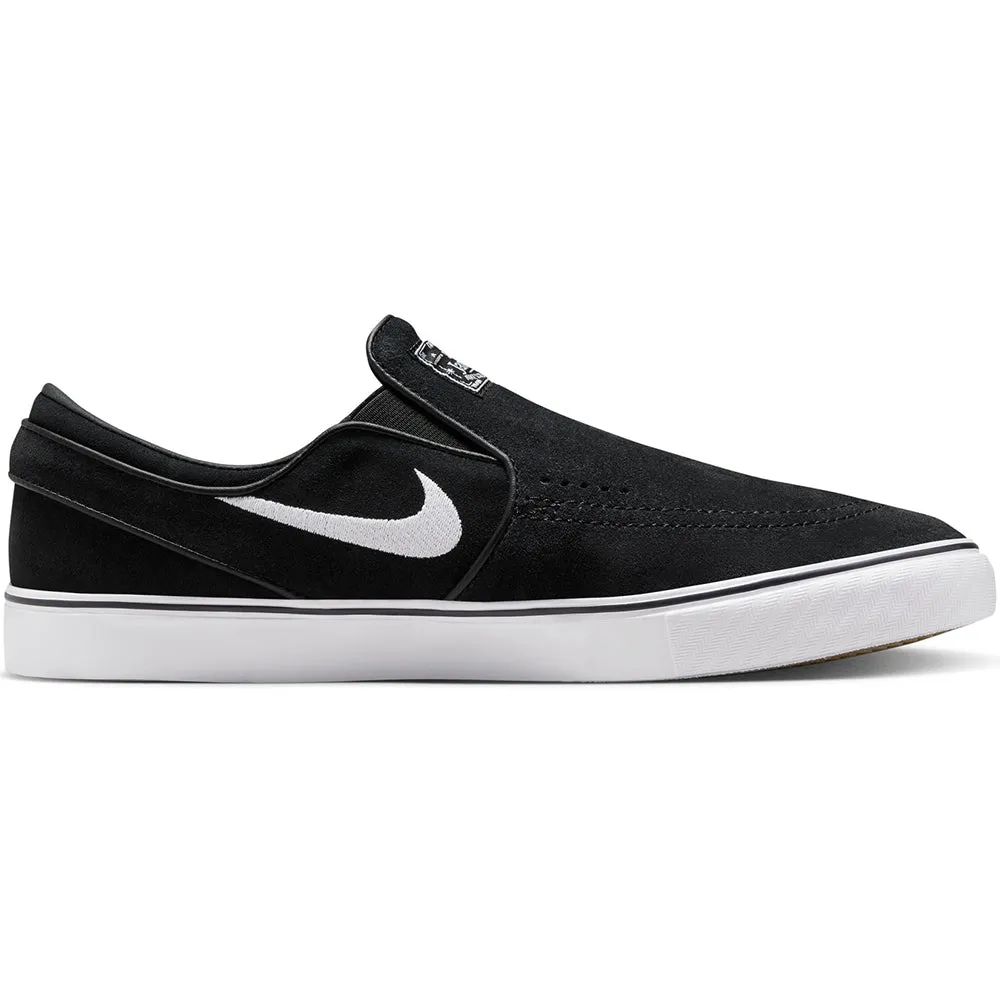 Nike SB Janoski  Slip Shoes Black/White-Black-Black