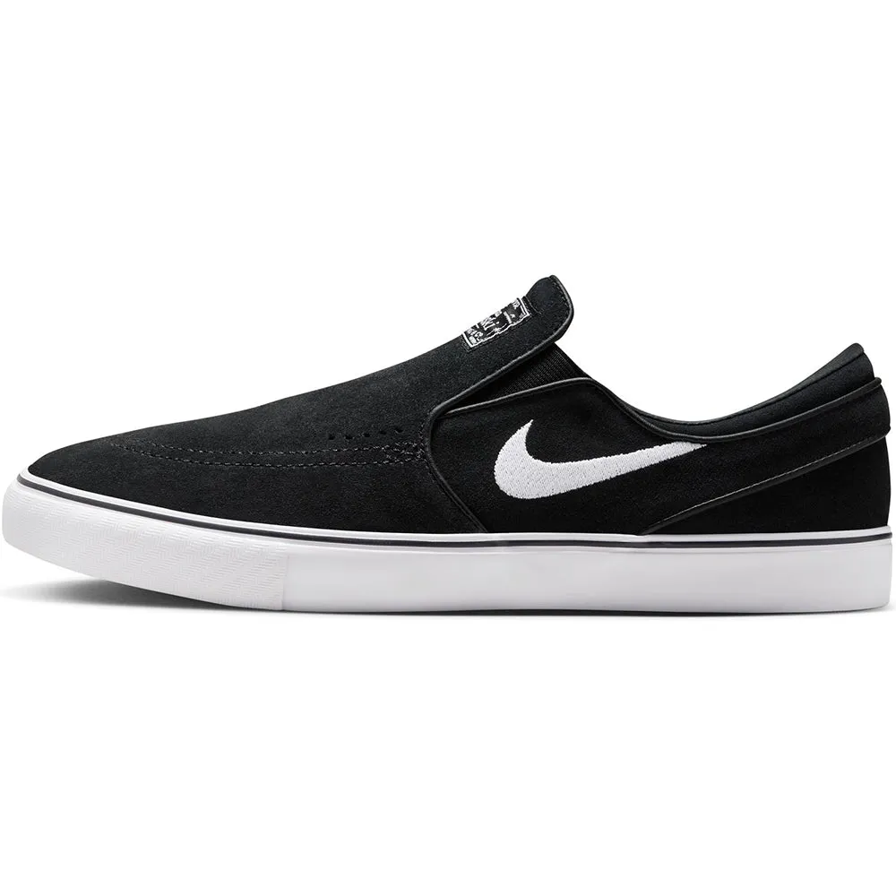 Nike SB Janoski  Slip Shoes Black/White-Black-Black