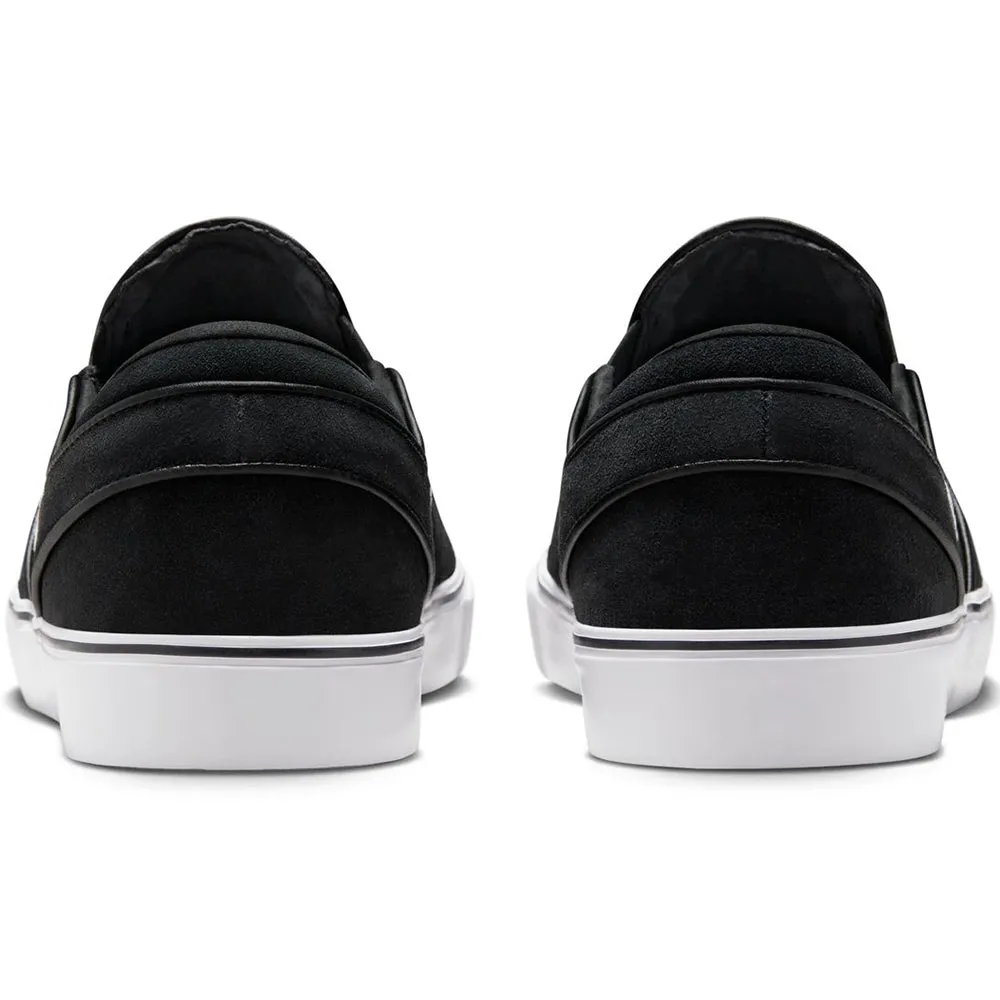 Nike SB Janoski  Slip Shoes Black/White-Black-Black