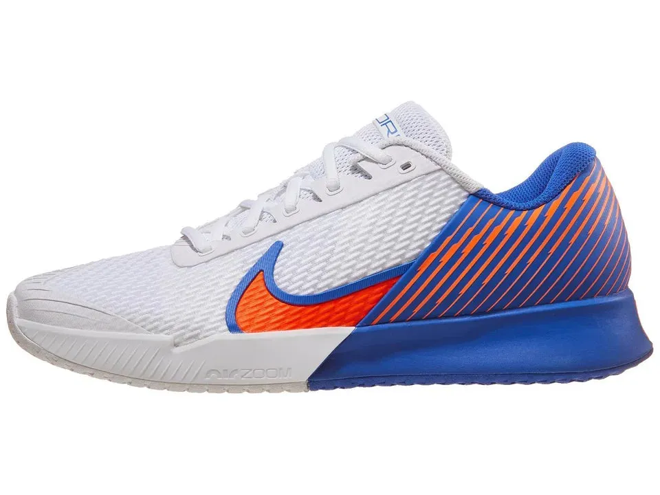 Nike Vapor Pro 2 White/Hyper Crimson/Roy Men's Tennis Shoes - 2024 NEW ARRIVAL