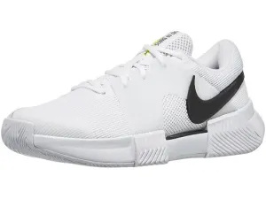 Nike Zoom GP Challenge 1 AC White/Black Men's Tennis Shoes - 2023 NEW ARRIVAL no