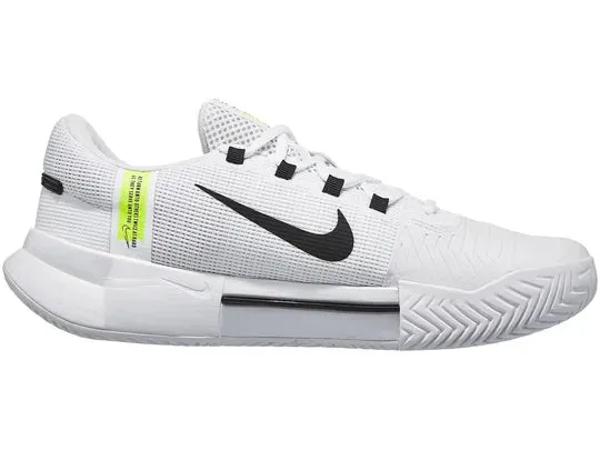 Nike Zoom GP Challenge 1 AC White/Black Men's Tennis Shoes - 2023 NEW ARRIVAL no