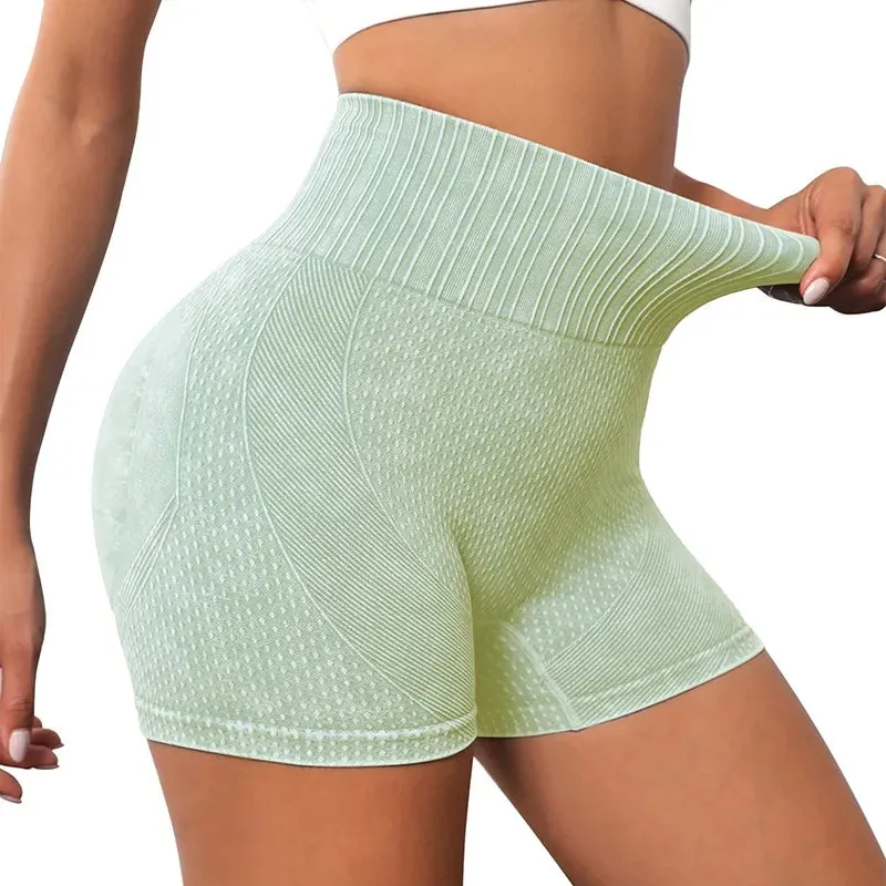 Obsidian Phoenix Women's Luxury Seamless Knitted Sports Shorts