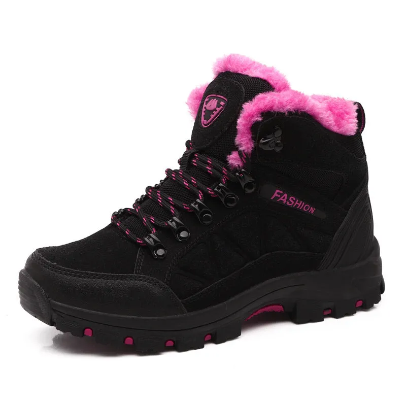 Outdoors High Cotton-padded Shoes