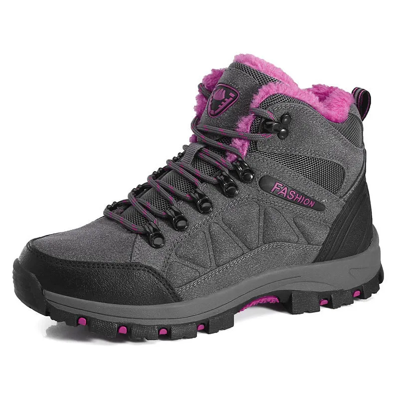 Outdoors High Cotton-padded Shoes