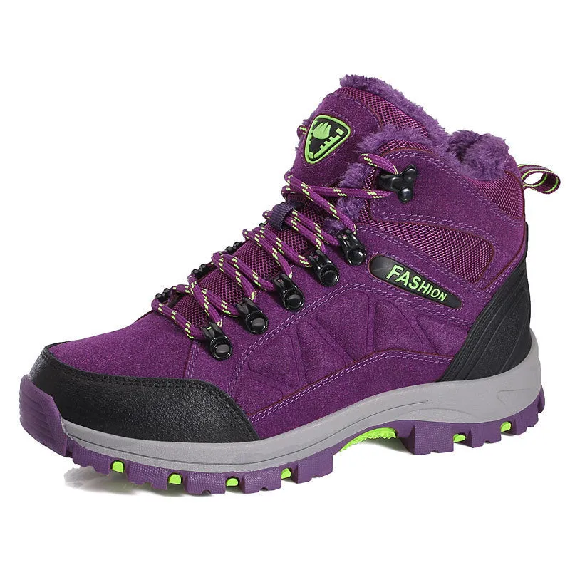 Outdoors High Cotton-padded Shoes