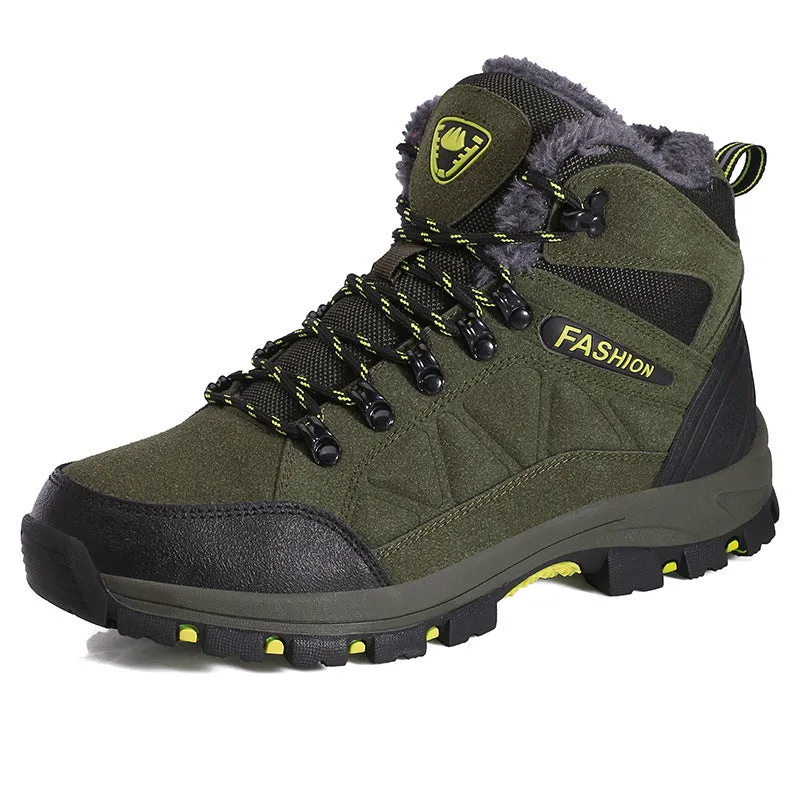 Outdoors High Cotton-padded Shoes