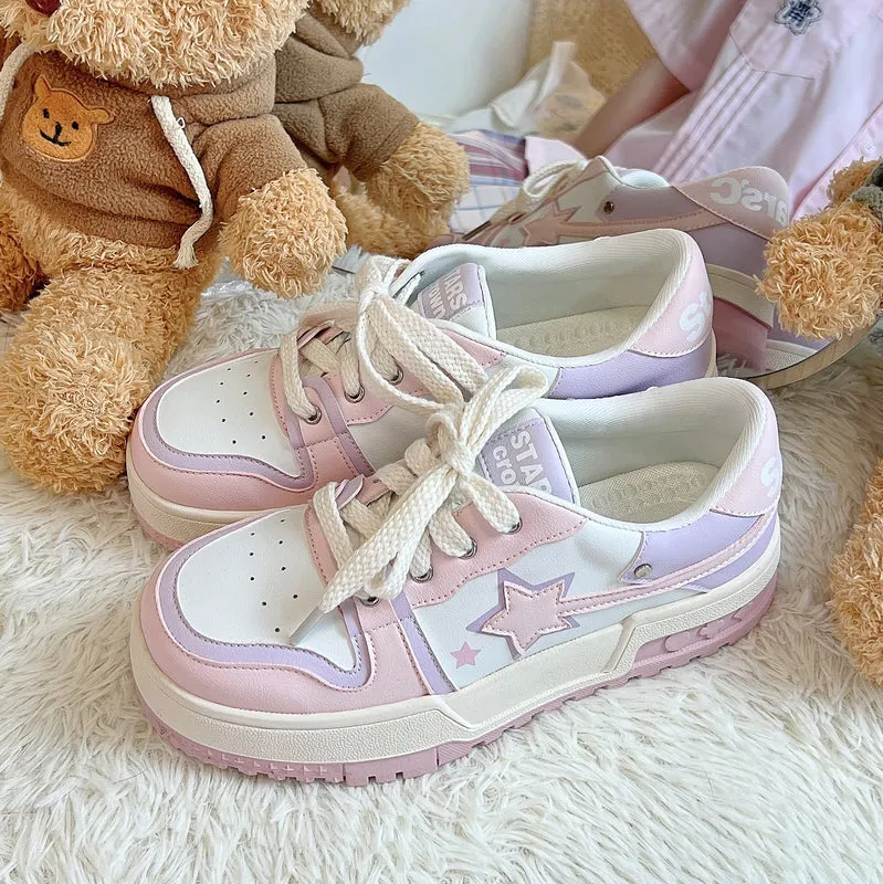 Pastel Star Sneaker