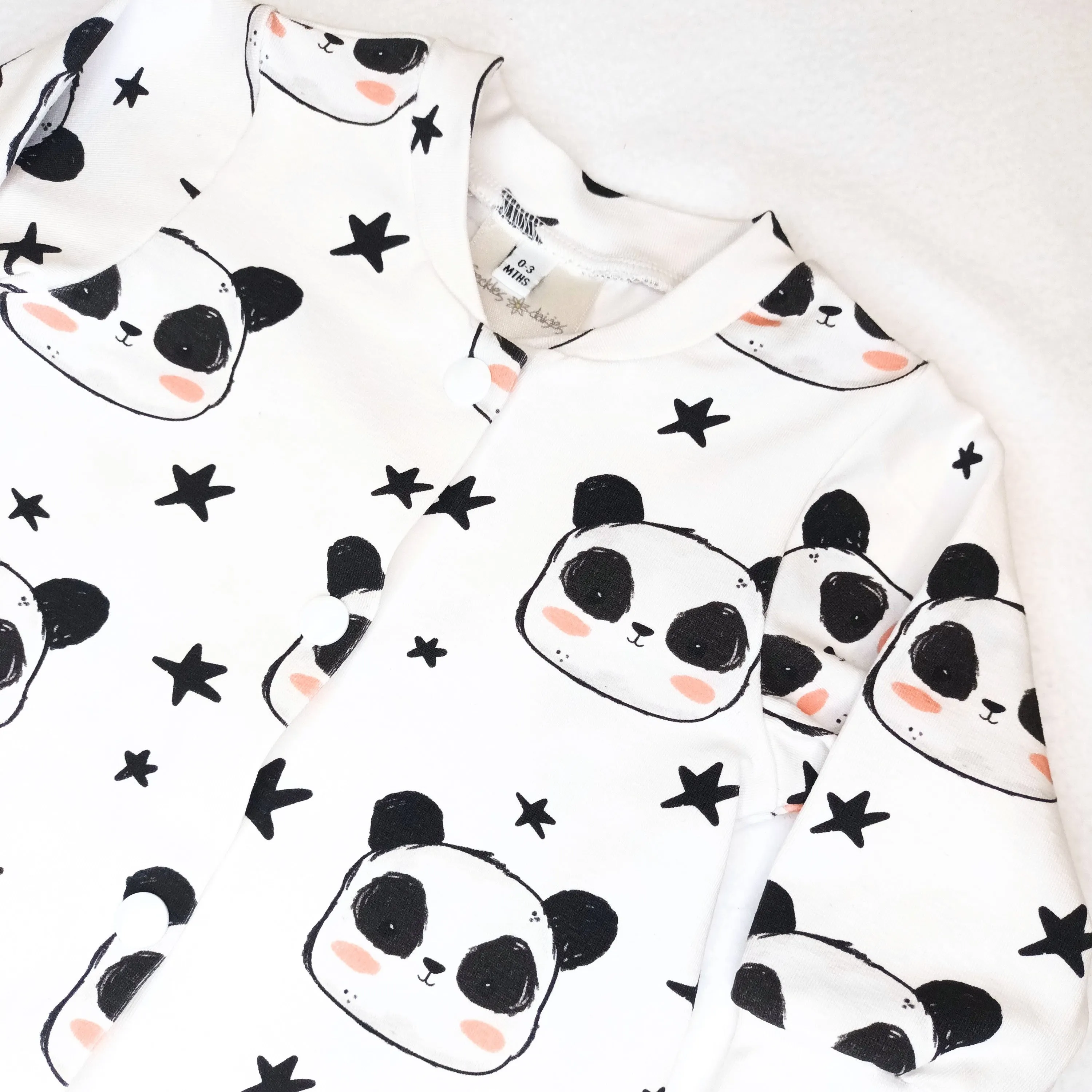 Perry Panda Sleepsuit