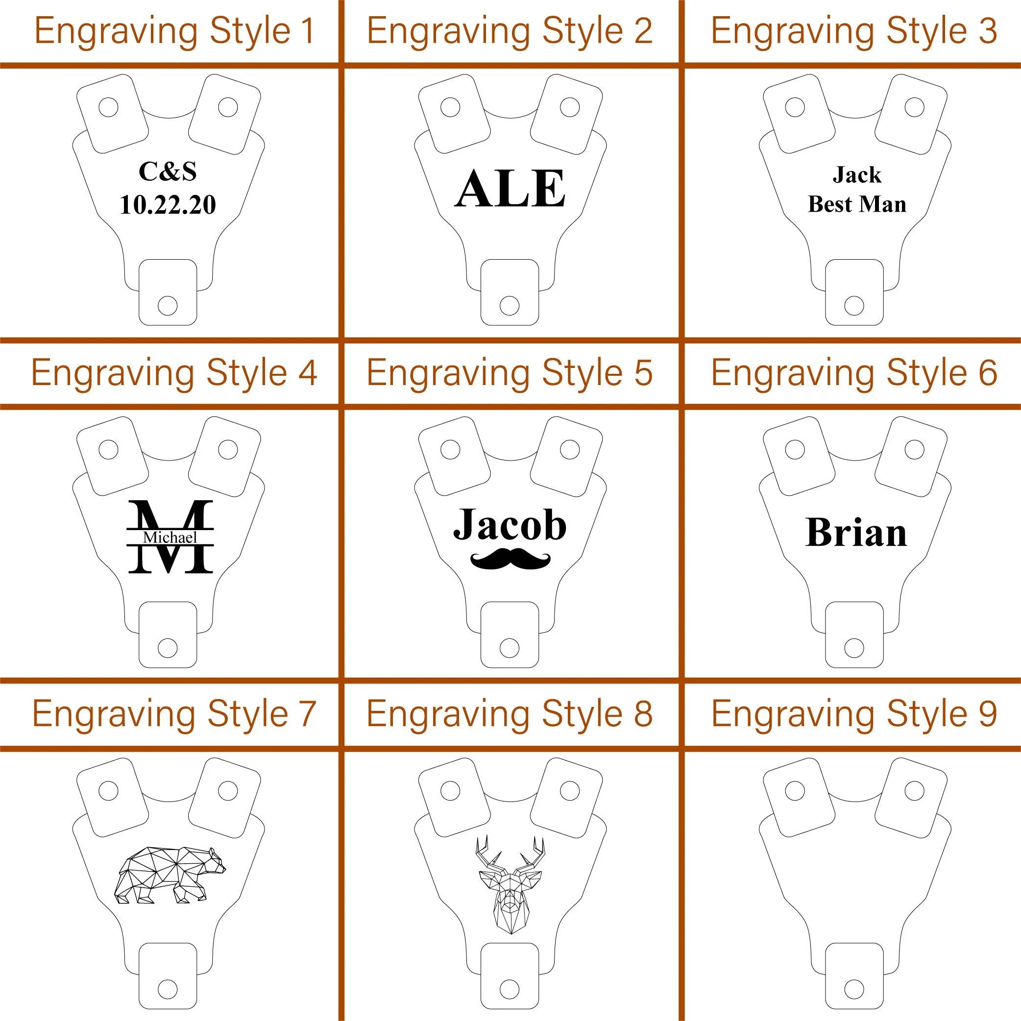 Personalized Rustic Wedding Suspenders Groomsmen Brown Leather Suspenders Mens Rustic Wedding Suspenders Boys Suspenders Ring Bearer
