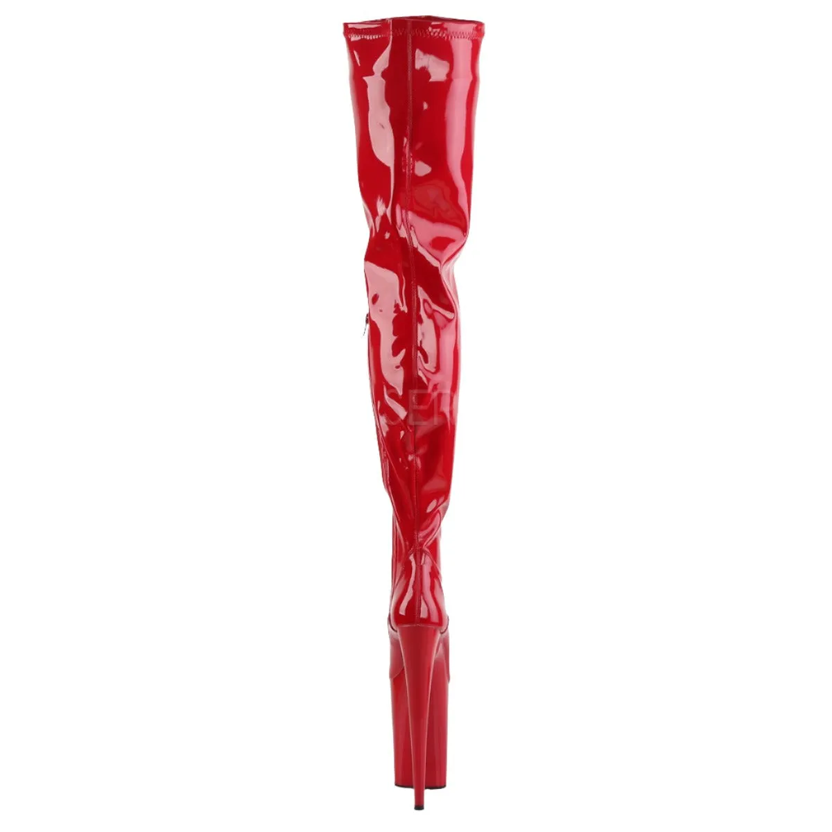 Pleaser INFINITY-4000 Boots Red