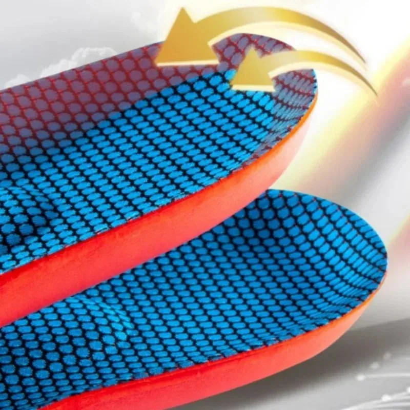 Premium Memory Foam AAnti-Odor Insoles, Shock Absorbing EVA Arch Support for Plantar Fasciitis, Heel Pain Relief, Soft Cushion, Sweat-Absorbing Shoe Pads for Running, Fitness, and Sports Shoes