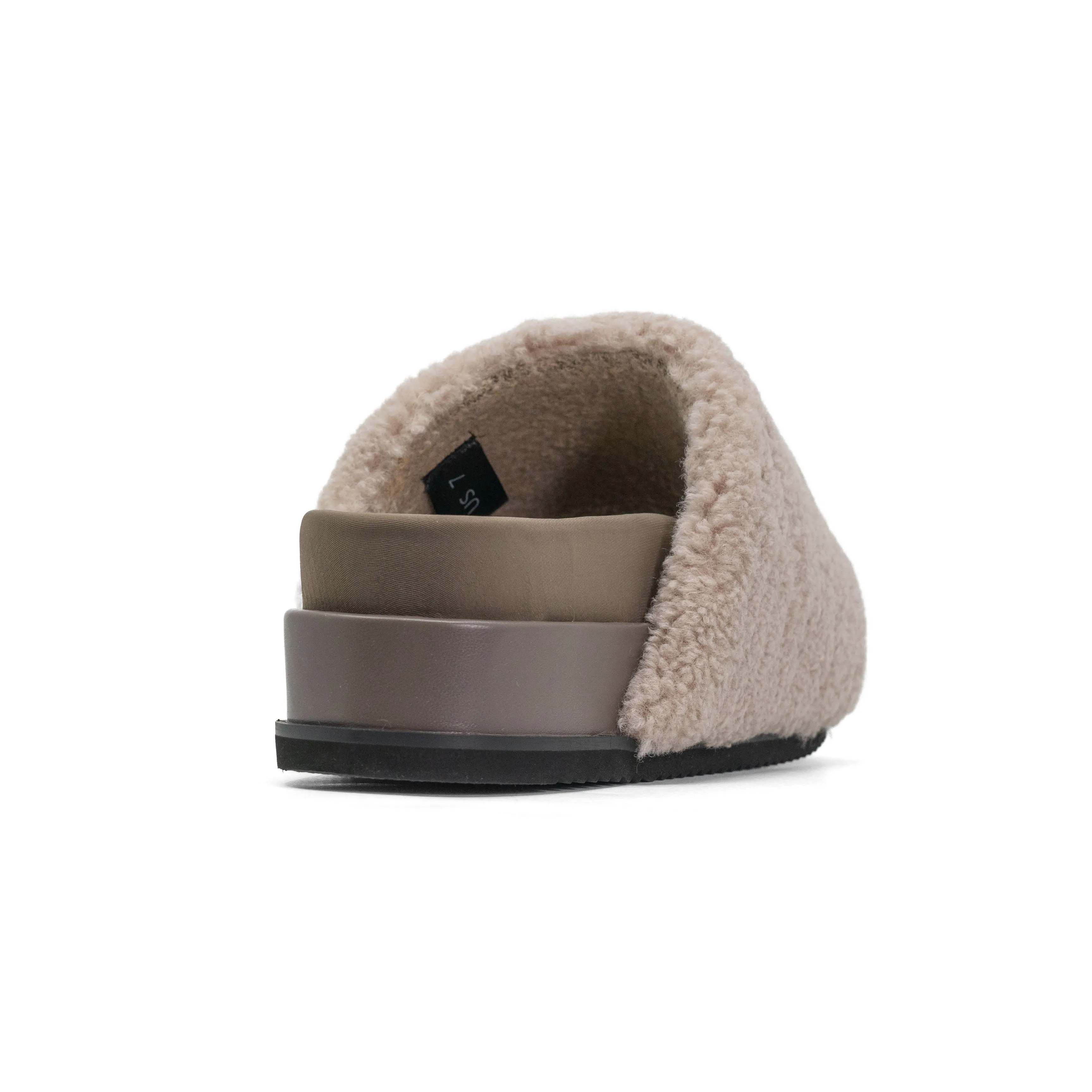 ROAM FUZZY STACK PLATFORM CEMENT FAUX SHEARLING