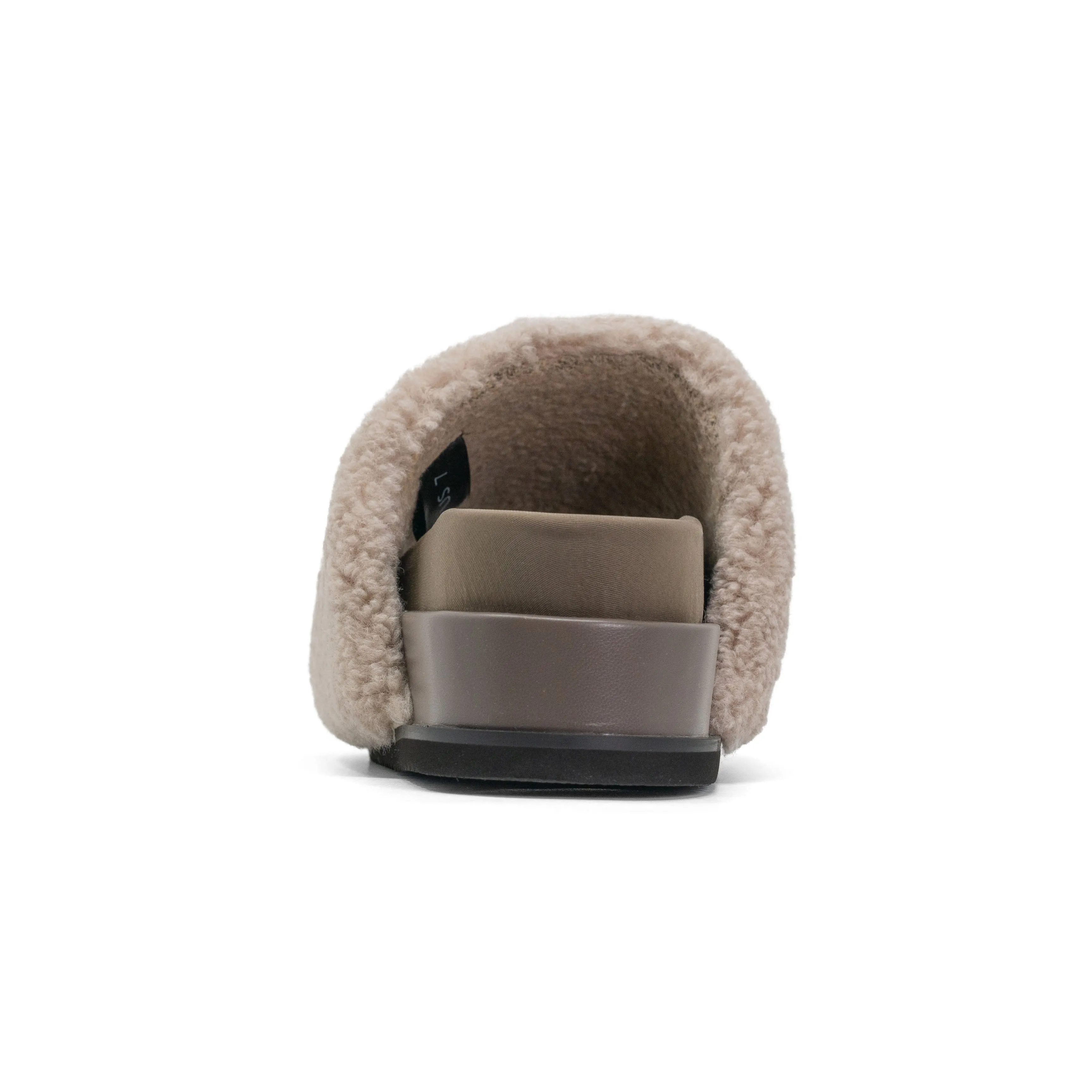 ROAM FUZZY STACK PLATFORM CEMENT FAUX SHEARLING