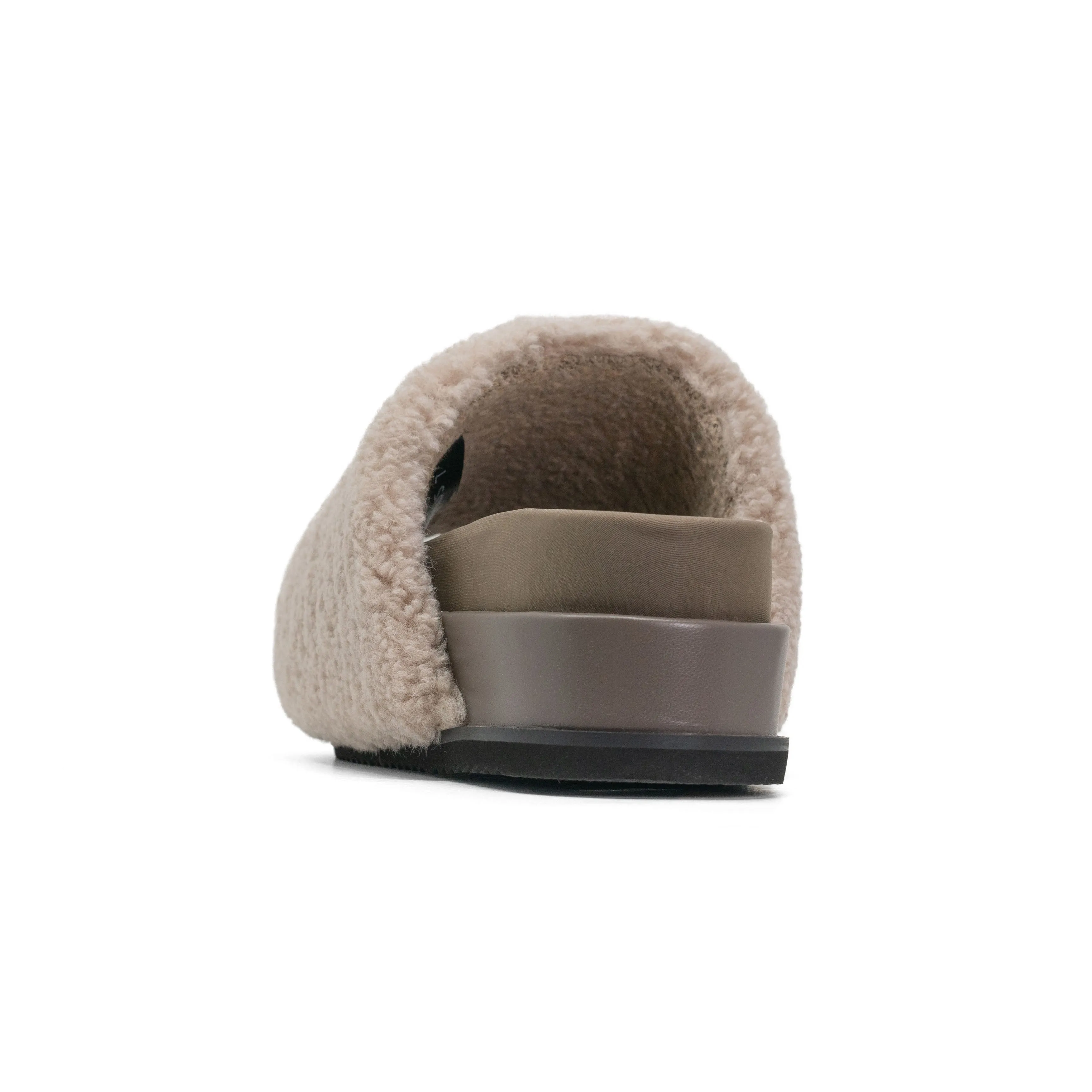 ROAM FUZZY STACK PLATFORM CEMENT FAUX SHEARLING