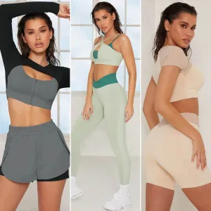 Seamless Yoga Set for Women – Breathable & Stretchy Activewear | Krystina Trendify