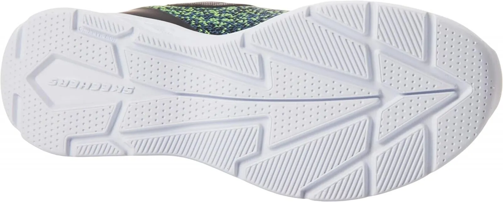 Skechers Kids Boys Microspec 2.0 Sneaker Glide-Step Black / Blue / Lime 6T