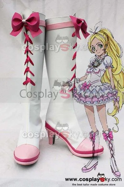 Smile Precure! Pretty Cure Minamino played Cosplay Boots Shoes