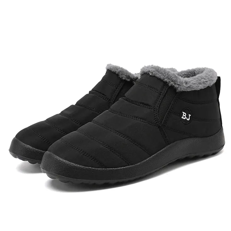 Sneakers – Soft Waterproof Fashion Winter Shoes for Women, Solid Color Comfortable Casual Non-Slip Outdoor Sneakers