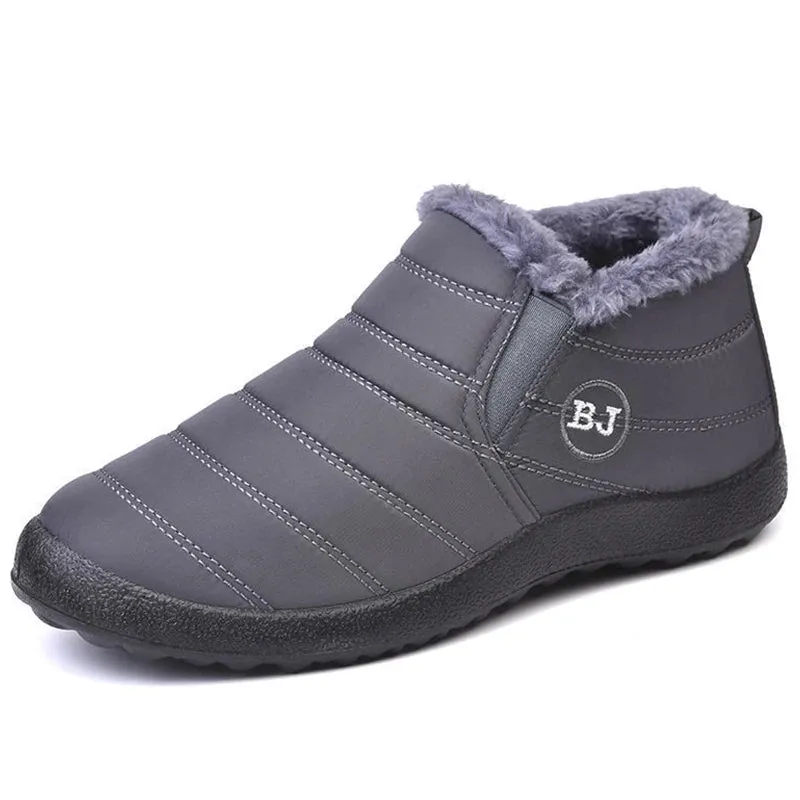 Sneakers – Soft Waterproof Fashion Winter Shoes for Women, Solid Color Comfortable Casual Non-Slip Outdoor Sneakers