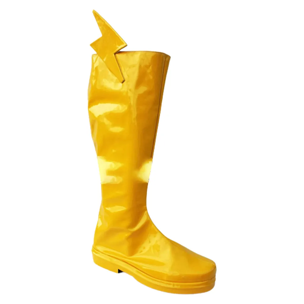 The Flash Barry Allen Cosplay Shoes Boots Halloween Costumes Accessory
