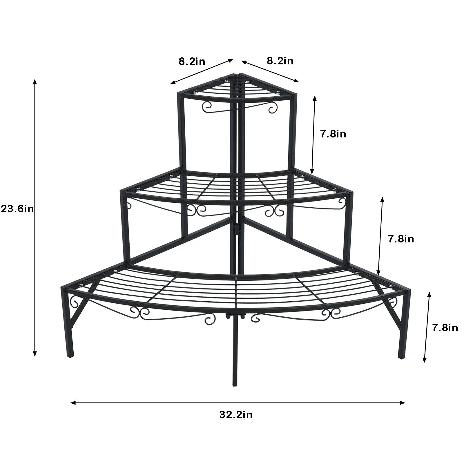 The Perfect Corner Plant Stand