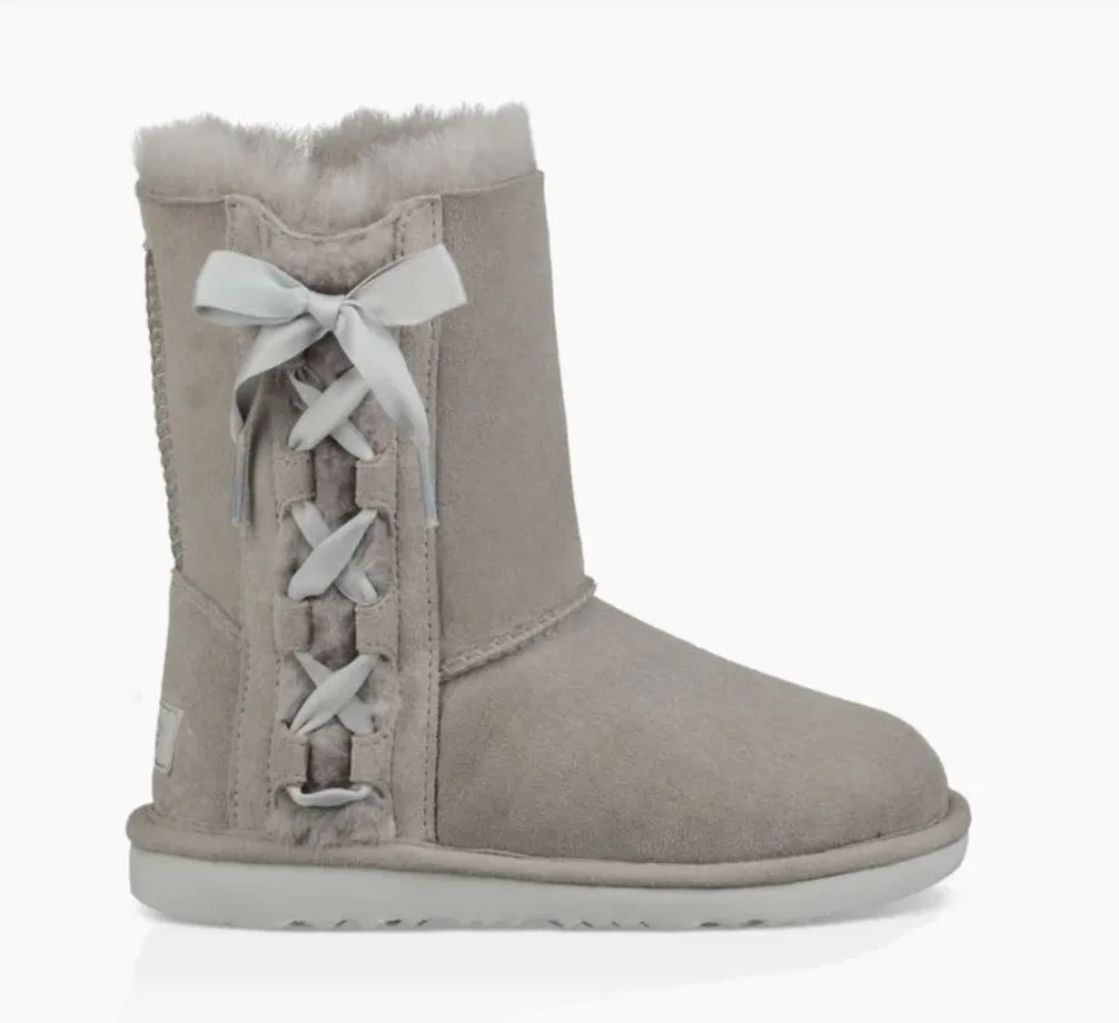 UGG Kids Pala Boot | Chestnut, Grey | SALE