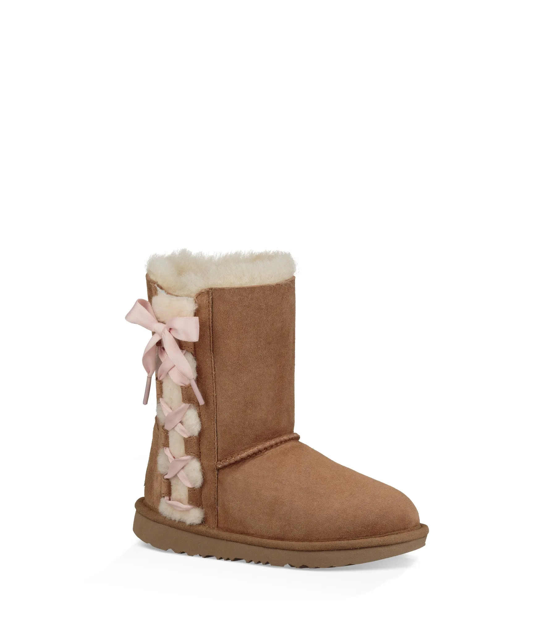 UGG Kids Pala Boot | Chestnut, Grey | SALE