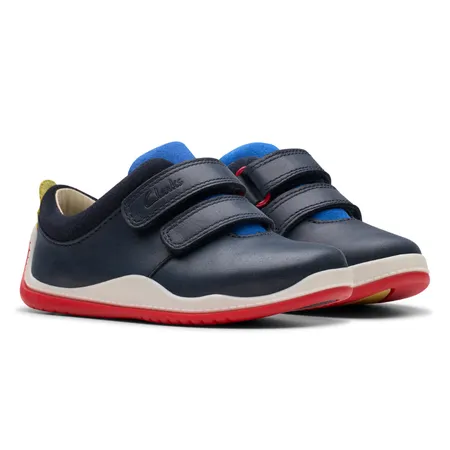 UK 5.5 Navy and Red Noodle Fun Walkers