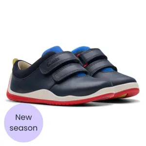 UK 5.5 Navy and Red Noodle Fun Walkers
