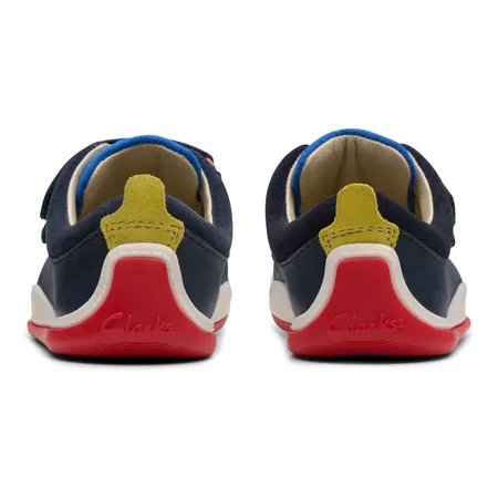 UK 5.5 Navy and Red Noodle Fun Walkers