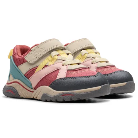 UK 6.5 Pink Combo Feather Pace Trainers
