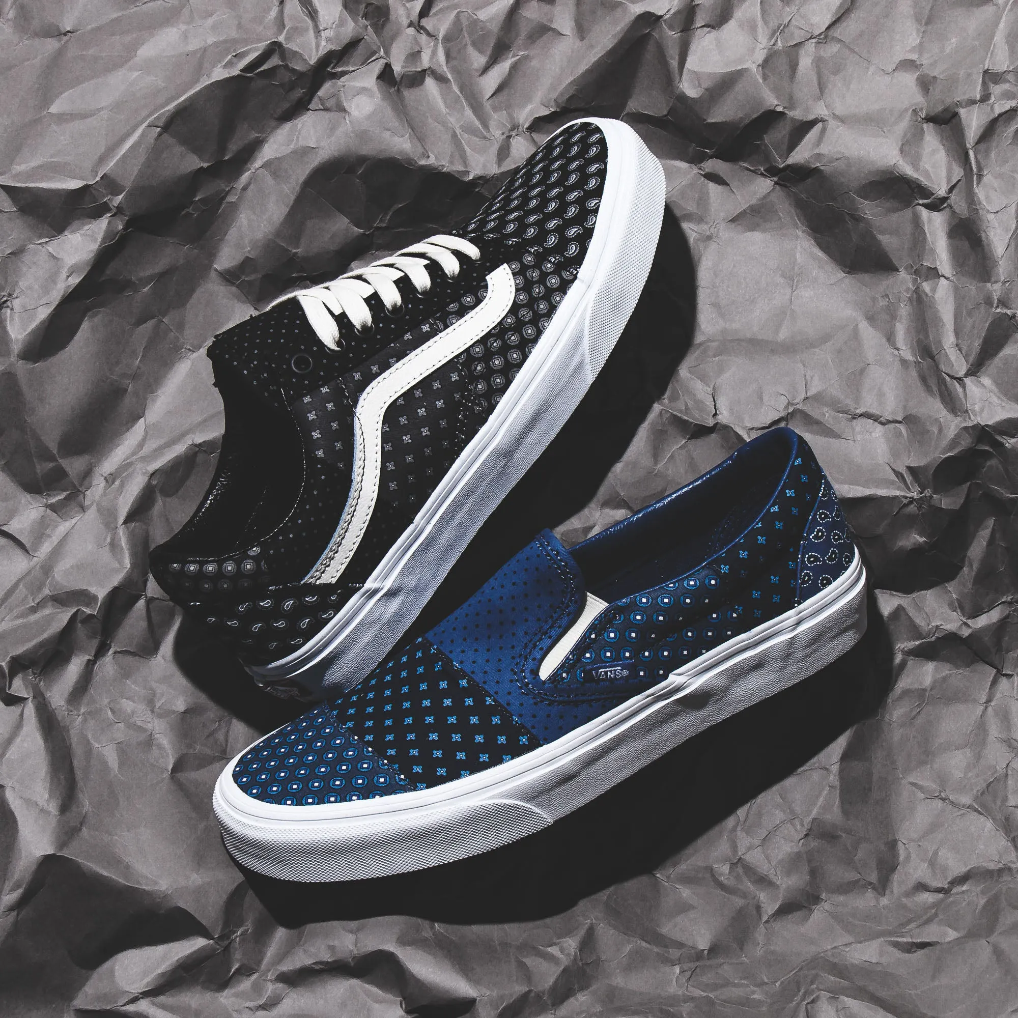 Vans Men UA Old Skool Patchwork Black VN0A3WKT9XJ1