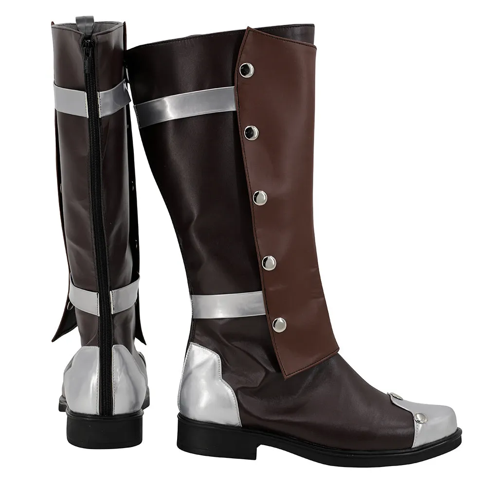 Vash the Stampede Cosplay Shoes Boots Halloween Costumes Accessory Custom Made