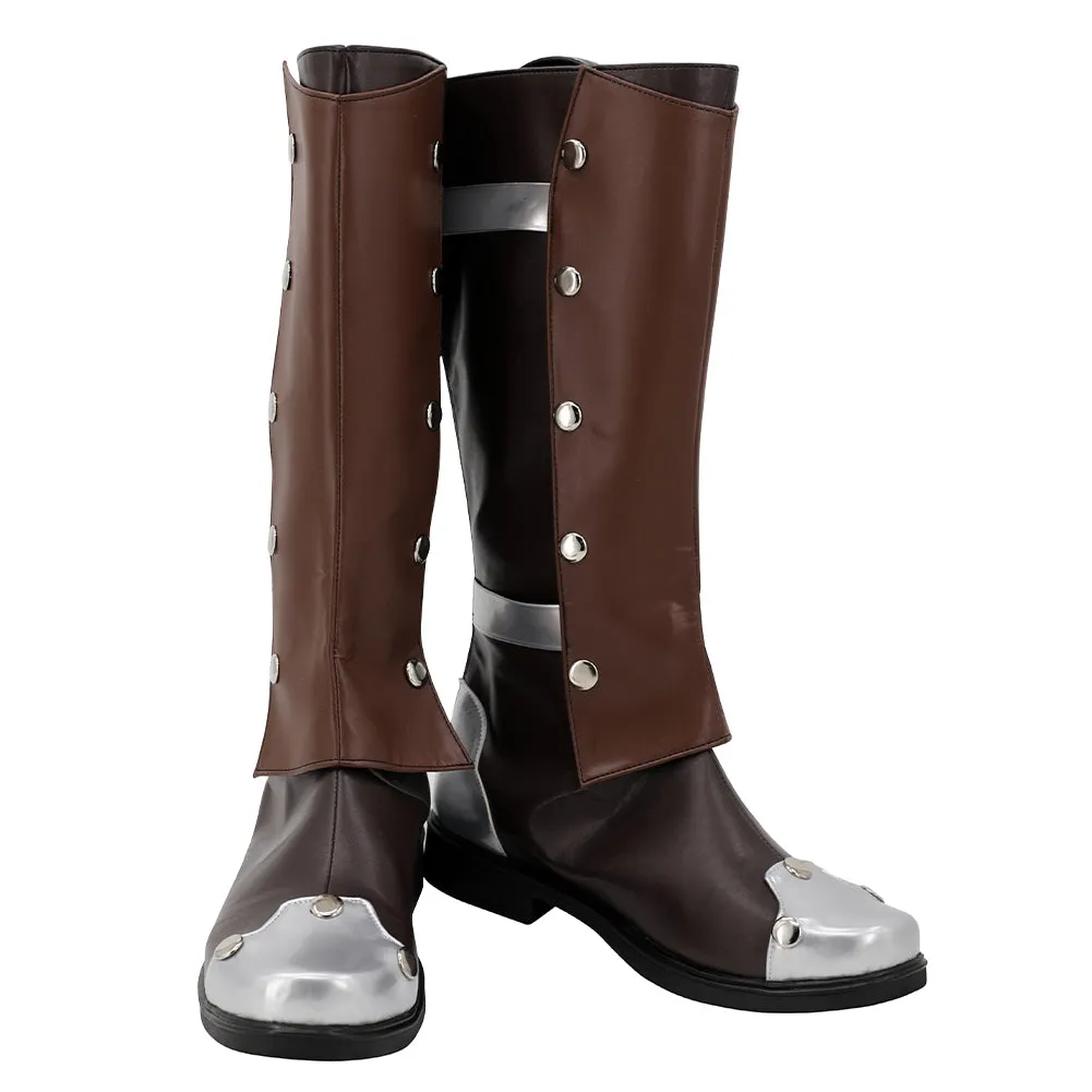 Vash the Stampede Cosplay Shoes Boots Halloween Costumes Accessory Custom Made