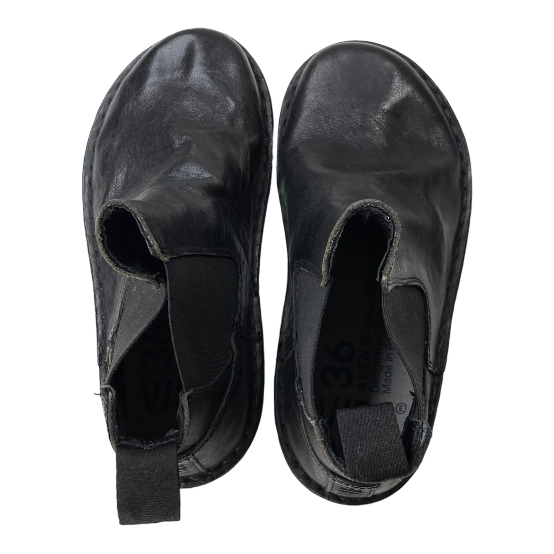 VIBAe Helsinki leather boots, preto black | 35
