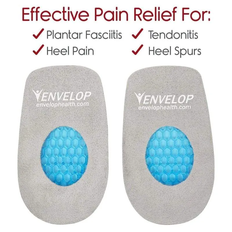 Vive Health Envelop Gel Heel Cups